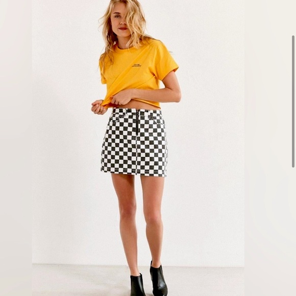 Urban Outfitters Dresses & Skirts - Urban outfitters checker mini skirt